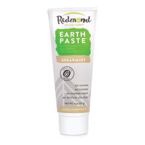 img 4 attached to Redmond Earthpaste - Non-Fluoride Spearmint Toothpaste - Natural Formula - 4oz Tube