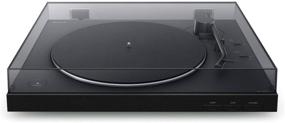 img 2 attached to 🎵 Беспроводный проигрыватель Sony PS-LX310BT в комплекте с Bluetooth-соединением, набором для очистки виниловых пластинок и щеткой для чистки