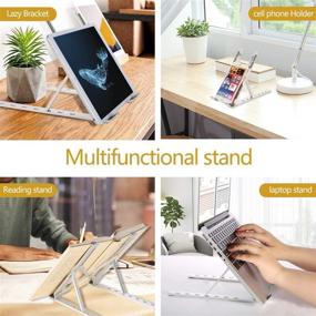 img 3 attached to Ergonomic Aluminum Multifunctional Adjustable Compatible