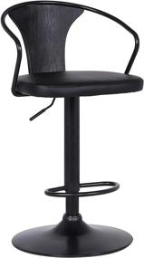 img 4 attached to Armen Living Eagle Adjustable Barstool