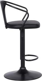 img 2 attached to Armen Living Eagle Adjustable Barstool