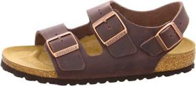 img 2 attached to Birkenstock Milano Habana Leather Men's Athletic Sandals