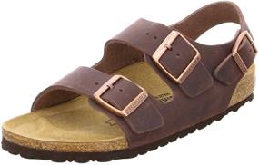 img 4 attached to Birkenstock Milano Habana Leather Men's Athletic Sandals