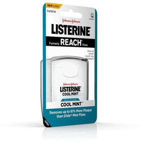 img 3 attached to Listerine Cool Mint Interdental Floss 55 Yards (Pack of 6) - Enhance Oral Care and Achieve a Cleaner, Healthier Mouth