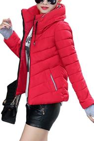img 3 attached to 🧥 Warm and Stylish Women's Winter Puffer Clothing by Sandbank: Coats, Jackets & Vests