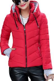img 4 attached to 🧥 Warm and Stylish Women's Winter Puffer Clothing by Sandbank: Coats, Jackets & Vests