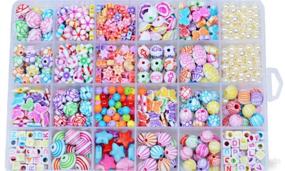 img 7 attached to 🎨 Endless Fun with Perler Beads Bulk Assorted Multicolor Fuse Beads - 22000 pcs for Kids Crafts!