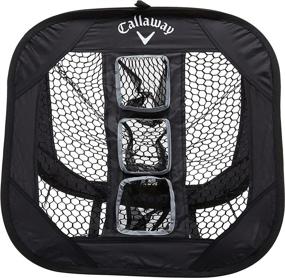 img 3 attached to 🏌️ Collapsible Callaway Chip-Shot™ Golf Chipping Net for Enhanced Outdoor & Indoor Practice, in Black