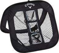 🏌️ collapsible callaway chip-shot™ golf chipping net for enhanced outdoor & indoor practice, in black logo