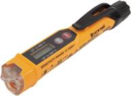 🔋 klein tools ncvt-4ir: non-contact volt tester & ir thermometer - accurate pen for 12-1000v ac, -22 to 482°f, led & audible alerts, pocket clip logo