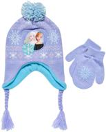 зимняя шапочка для девочек от disney, вдохновленная мультфильмом "холодное сердце": важные аксессуары для холодной погоды. логотип