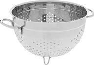 🥘 norpro krona stainless steel 5 quart deep colander: premium quality for effortless straining logo