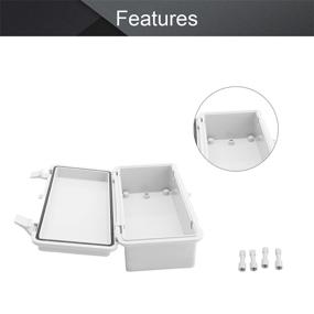 img 2 attached to Fielect ABS Plastic Electrical Box Dustproof Waterproof IP67 Junction Box Universal Electrical Project Box Enclosure Case