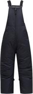 🧥 phibee boys' insulated waterproof windproof overalls for jackets & coats logo