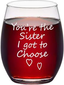 img 4 attached to Youre Sister Choose Stemless Friend