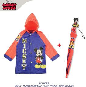 img 3 attached to 🌂 Disney Kids' Umbrella and Slicker Set