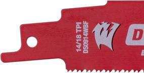 img 2 attached to 25-Pack 9-Inch Diablo Steel Demon Bi-Metal Auto Dismantling Reciprocating Saw Blades with 14/18 TPI for Medium Metals (1/16-5/16)