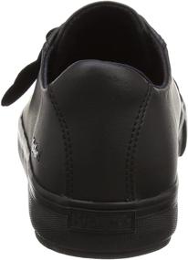 img 2 attached to Black Low Top School Shoes by Kickers