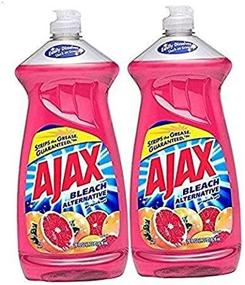 img 1 attached to 🍊 Ajax Dish Washing Soap with Ruby Red Grapefruit Scent - Bleach Alternative - 2 Pack, 28oz