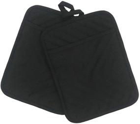 img 1 attached to Хлопковая карманная кухонная рукавица для горячих кастрюль