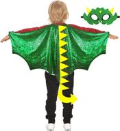 dragon costume dinosaur birthday favors logo