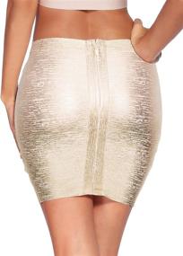 img 1 attached to Madam Uniq Womens Bandage Bodycon Women's Clothing and Skirts