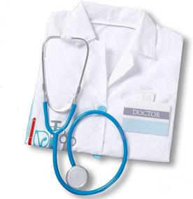 img 4 attached to 👶 Adorable Doctor Stethoscope Dress Costume for Toddlers