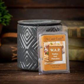 img 2 attached to The Candle Daddy Waffles and Pancakes Scented Wax Melts - Syrup and Butter Fragrance - Maximum Scent Throw - 1 Pack, 2 Ounces, 6 Cubes - WAP