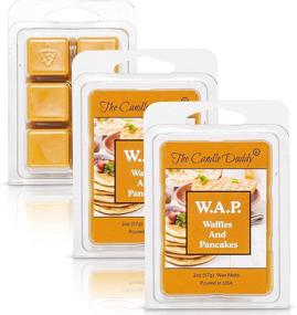 img 1 attached to The Candle Daddy Waffles and Pancakes Scented Wax Melts - Syrup and Butter Fragrance - Maximum Scent Throw - 1 Pack, 2 Ounces, 6 Cubes - WAP