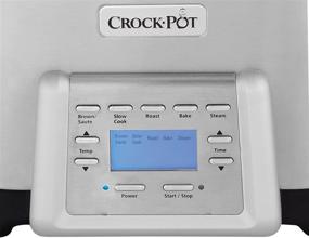 img 1 attached to Мультиварка Crock-Pot 5 в 1 на 6 кварт - нержавеющая сталь с антипригарным внутренним горшком.