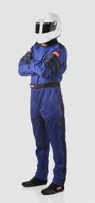 img 3 attached to RaceQuip One Piece Multilayer Fire 🔥 Suit, SFI 3.2A/5, Blue - Small Size (120022)