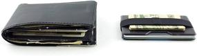 img 1 attached to Radix Slim Wallet Smoke Black Men's Accessories for Wallets, Card Cases & Money Organizers