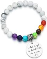 💪 7 chakra bracelet for girls - empowering and fierce career gift logo