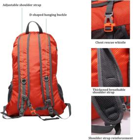 img 2 attached to Vimapo Backpack Lightweight Packable Waterproof Backpacks in Laptop Backpacks