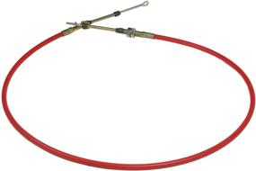 img 2 attached to 🏎️ B&M 80833 5ft Super Duty Racing Shifter Cable