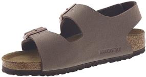 img 1 attached to 👣 Birkenstock Milano HL Mocha Birkibuc Sandal