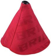 🔴 protect your shifter in style with zhengsheng universal shift boot cover - red logo