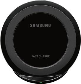 img 2 attached to 🔌 Беспроводная зарядная плита и подставка Samsung Qi Certified Fast Charge - черный (Поддерживает Qi-совместимые смартфоны)