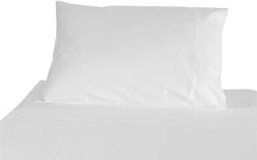 img 1 attached to Set of 2 Queen Pillow Cases - Luxury Hotel Quality, 100% Long Staple Cotton, 300 Thread Count