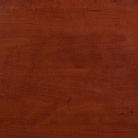 img 2 attached to 🔲 Столик / тумба ZINUS Dane 20 дюймов с черной рамой: легкая сборка и элегантный дизайн из красного махагонированного дерева.