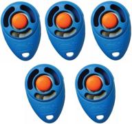 set of 5 starmark pro training clickers logo