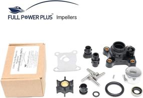 img 2 attached to 🔧 Улучшенная производительность: комплект импеллера Full Power Plus с корпусом для Johnson Evinrude 8-15HP Outboard (1974 и выше) - 18-3327, 394711