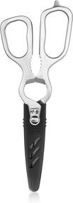 img 3 attached to 🔪 Cangshan 1021233 D Shape Stainless Steel Shear Satin Finish: Top-Quality 9-Inch Shear with Superior Durability