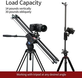 img 2 attached to YC Onion Motorized Camera Slider 120cm / 47'' – APP Controlled Carbon Fiber Slider for DSLR Video Movie Photography Camcorder Stabilization – Supports up to 20kg/ 44.09Lb Loads and Horizontal Motor Time Lapse Video Capture