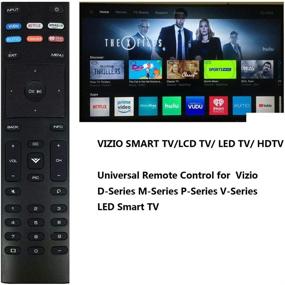 img 3 attached to 📺 Последний заменяемый пульт ДУ для VIZIO D-Series M-Series P-Series V-Series LED Smart TV D43fx-F4 D65x-G4 D43-F1 D50-F1 D55-F2 D60-F3 D65-F1 D70-F3 D55x-G1 D32h-F0 M55-F0M65-F0 M70-F3