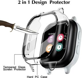 img 1 attached to [2-Pack] Kuaguozhe Compatible For Gizmo Watch 2 Screen Protector Cell Phones & Accessories
