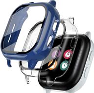 [2-pack] kuaguozhe compatible for gizmo watch 2 screen protector cell phones & accessories logo