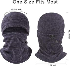 img 3 attached to 🎿 Women's Ski Mask by mysuntown - Balaclava Face Mask for Women and Men in Winter