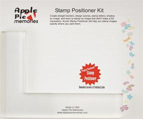 img 2 attached to 🍎 Enhanced Apple Pie Memories Stamp Positioner Kit