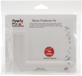 img 1 attached to 🍎 Enhanced Apple Pie Memories Stamp Positioner Kit